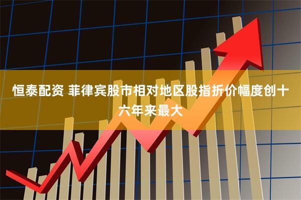 恒泰配资 菲律宾股市相对地区股指折价幅度创十六年来最大